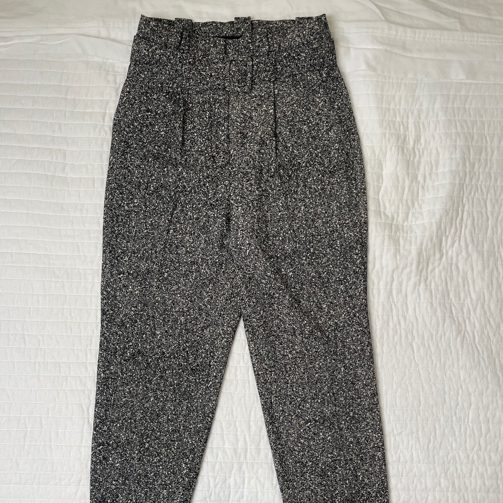 Express High Waisted Paper Bag Pant